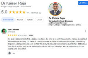 Consultant Doctor In Liver Diseases Dubai Dr Kaiser Raja